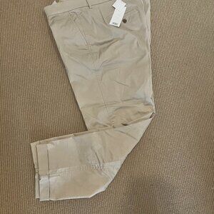 Vince Women’s Straight Leg Chino Pants with cuff,  NWT, Size 12
